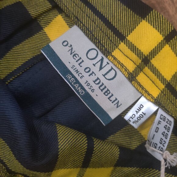O'Neil of Dublin wool kilt size 20 UK new (fits 16 US) $385 - Picture 5 of 5